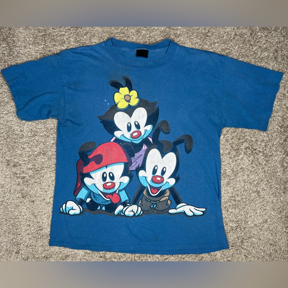 Animaniacs Vintage 1995 Wakko Yakko Pyramid Single Stitch